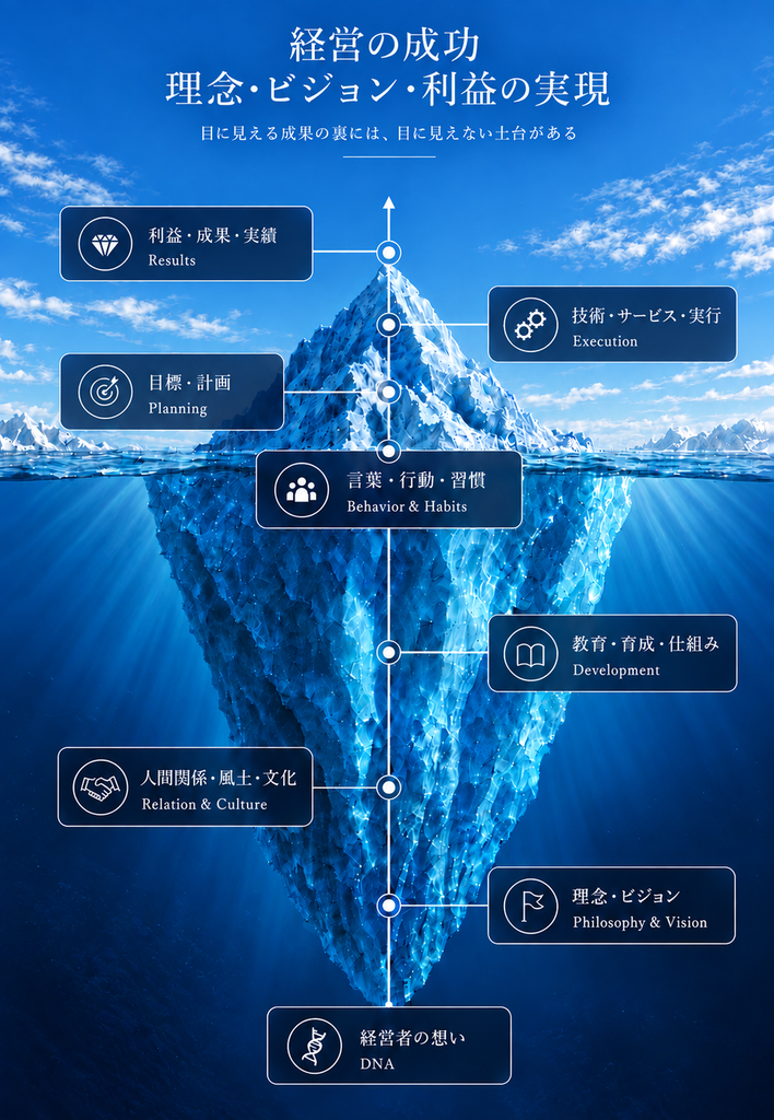 氷山理論解説図